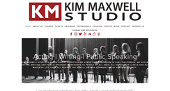 Desktop Screenshot of kimmaxwellstudio.com